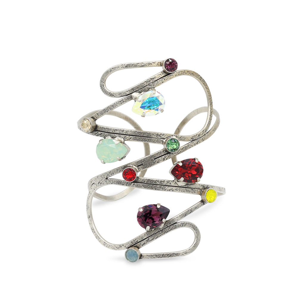 Triton Crystal Cuff