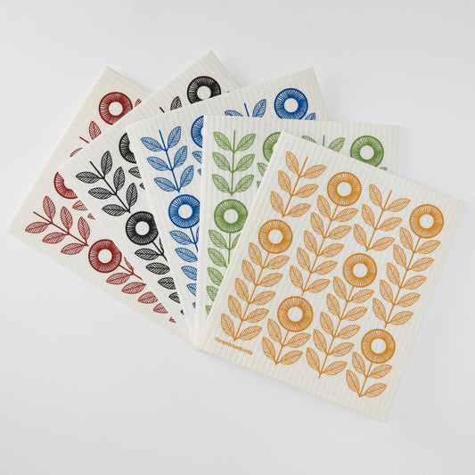 Sunflower Bundle (5 Swedish Dishcloths)