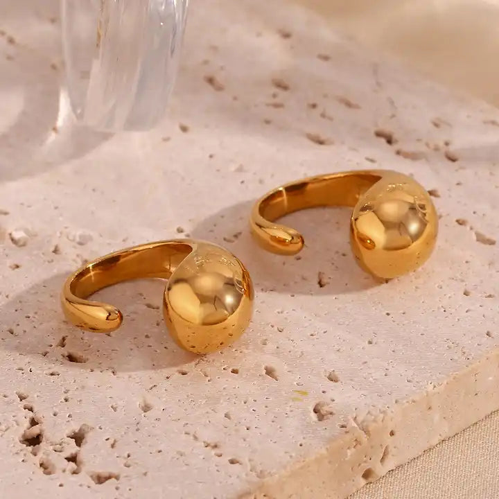 Paris Ring - Water Drop Statement Ring