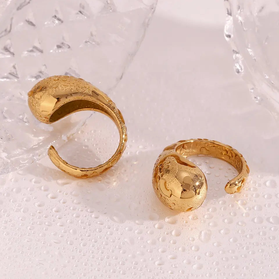 Paris Ring - Water Drop Statement Ring