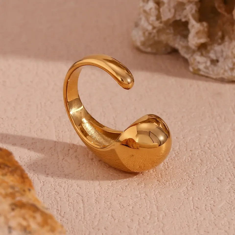 Paris Ring - Water Drop Statement Ring