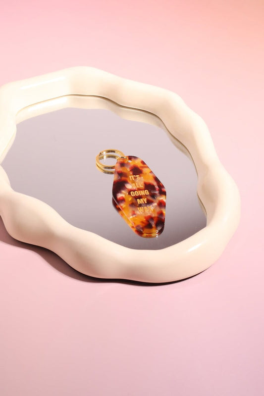 It's All Going My Way Motel Keychain
