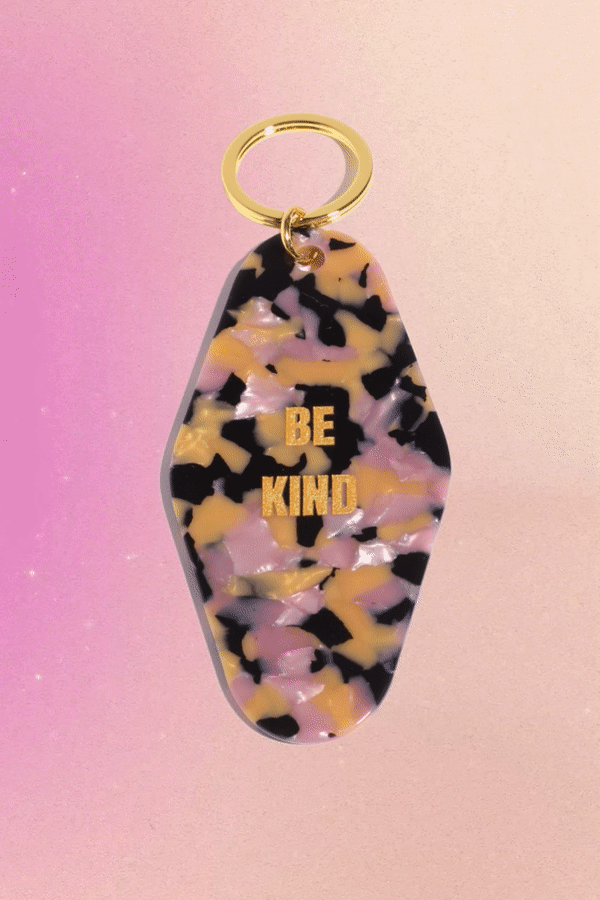 Be Kind Motel Keychain
