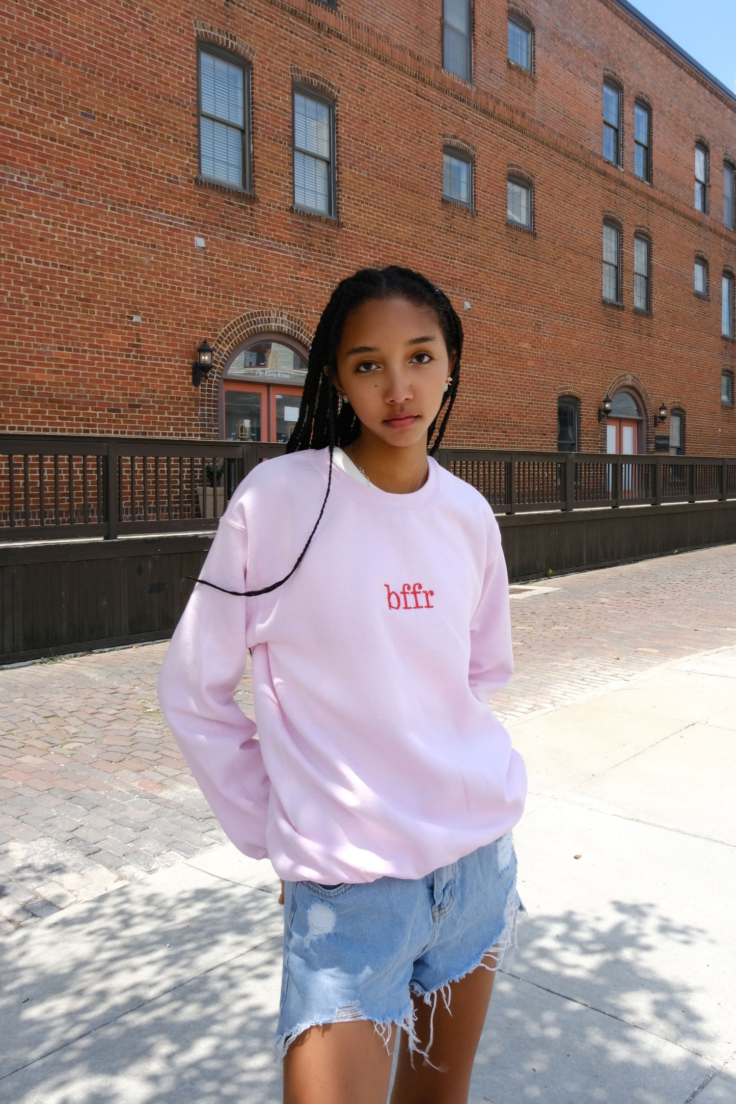 BFFR Embroidered Sweatshirt