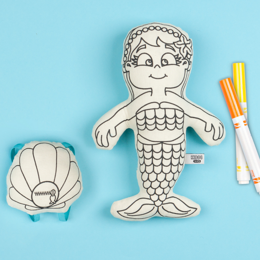 Mermaid with Mini Shell Backpack